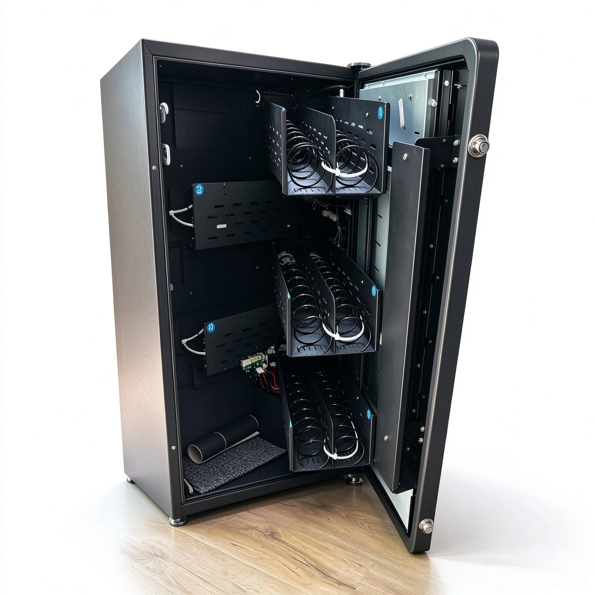 32” Wall-Mounted Smart Vape Vending Machine with Age Verification ID Scanner