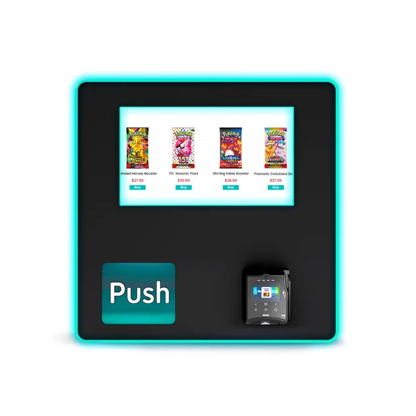 Compact Wall-Mounted & Desktop Pokémon & TCG Trading Card Vending Machine KOLTCG119
