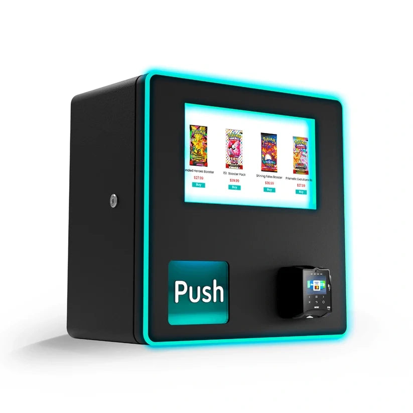 Compact Wall-Mounted & Desktop Pokémon & TCG Trading Card Vending Machine KOLTCG119
