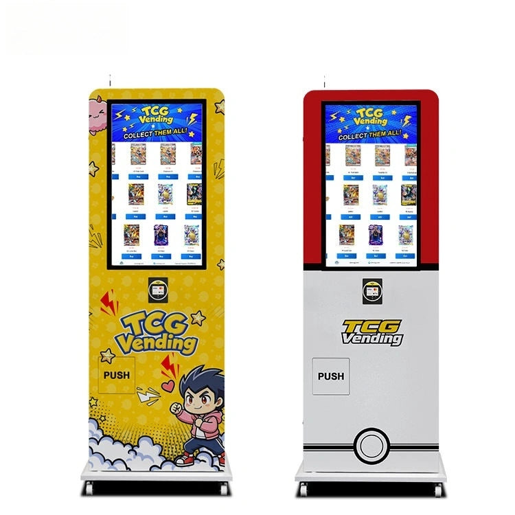 Free Standing High-Capacity Pokémon & TCG Trading Card Vending Machine KOL03TCG