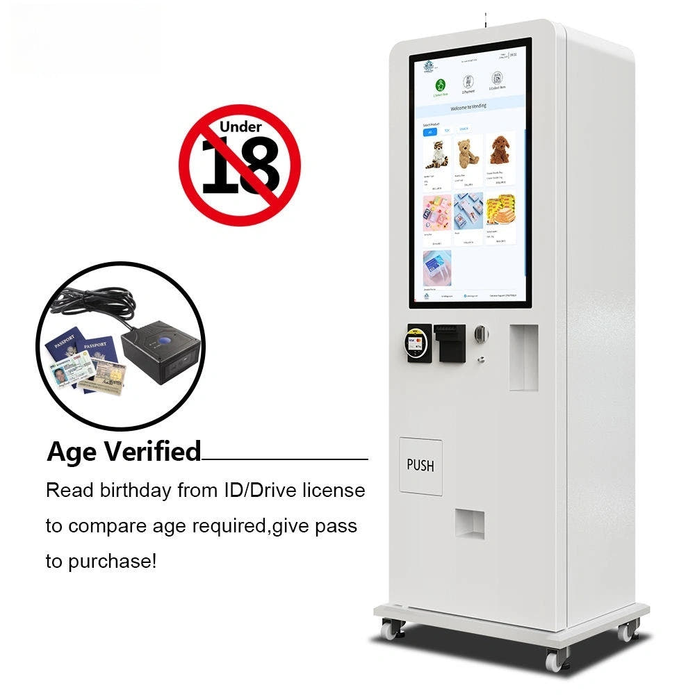 Free Standing High-Capacity Vape Vending Machine KOL03