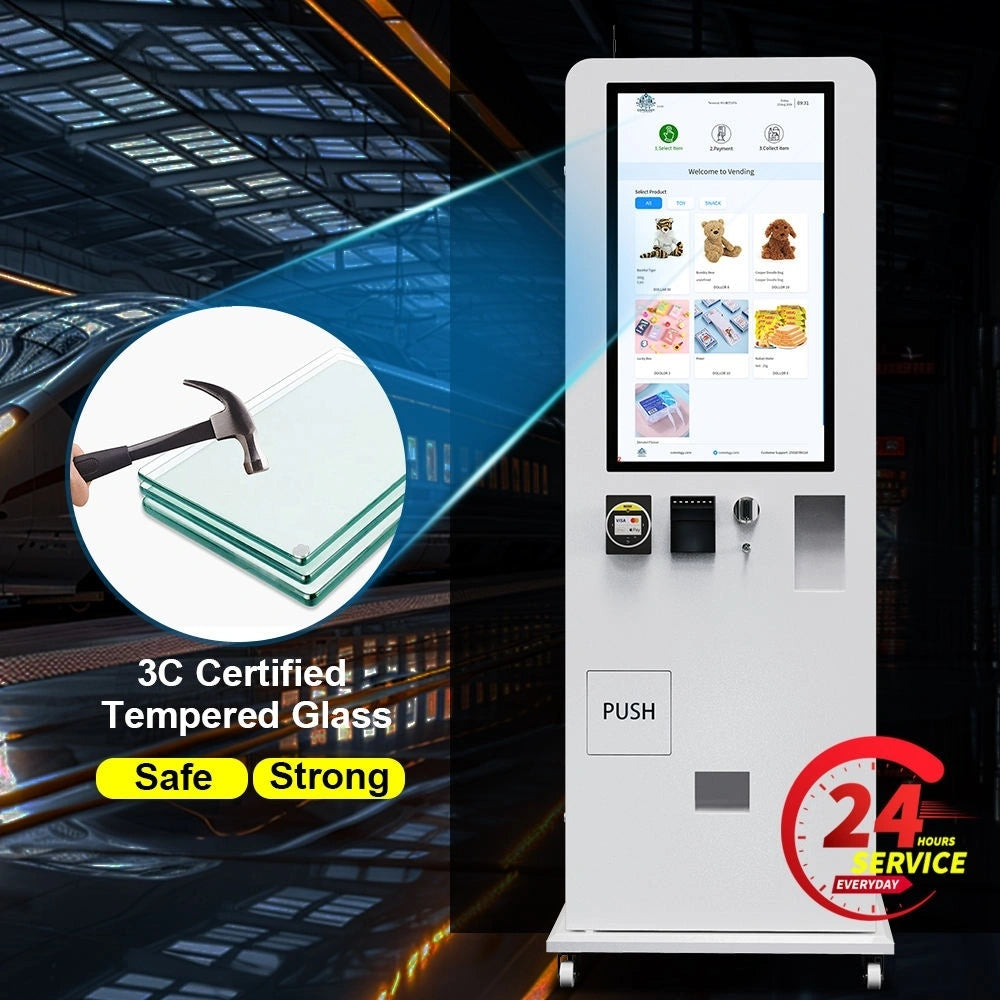 Free Standing High-Capacity Vape Vending Machine KOL03