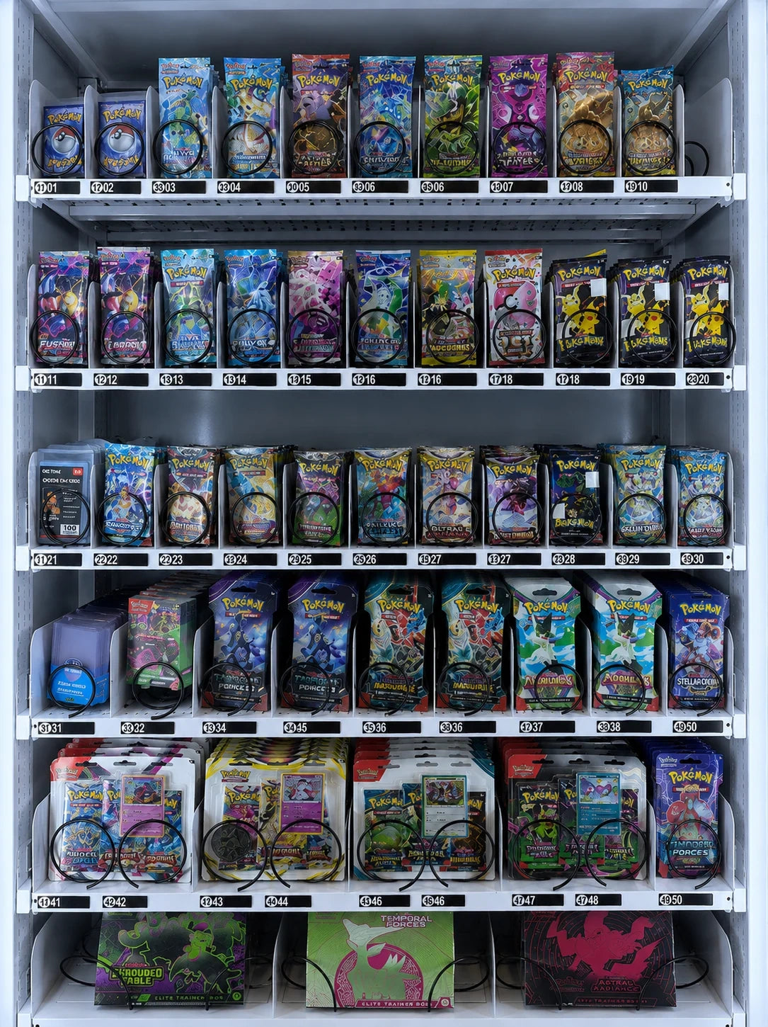 High-Capacity Large Pokémon & TCG Trading Card Vending Machine KOLTCG04